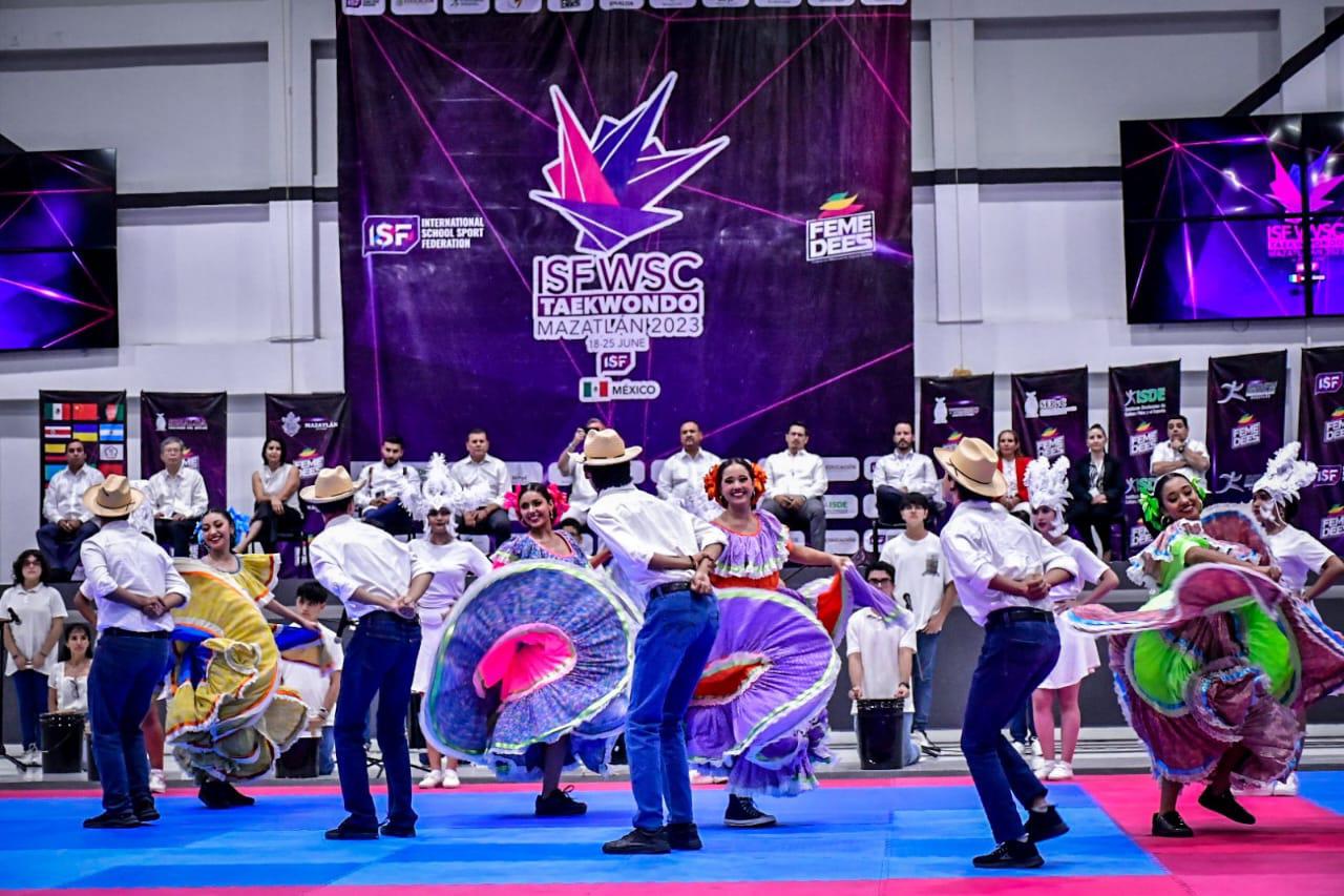 $!Inauguran en Mazatlán Campeonato Mundial Estudiantil de Taekwondo