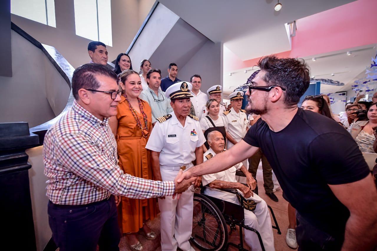 $!Se preservará la historia marítima en Mazatlán; entregan rehabilitada la Casa del Marino