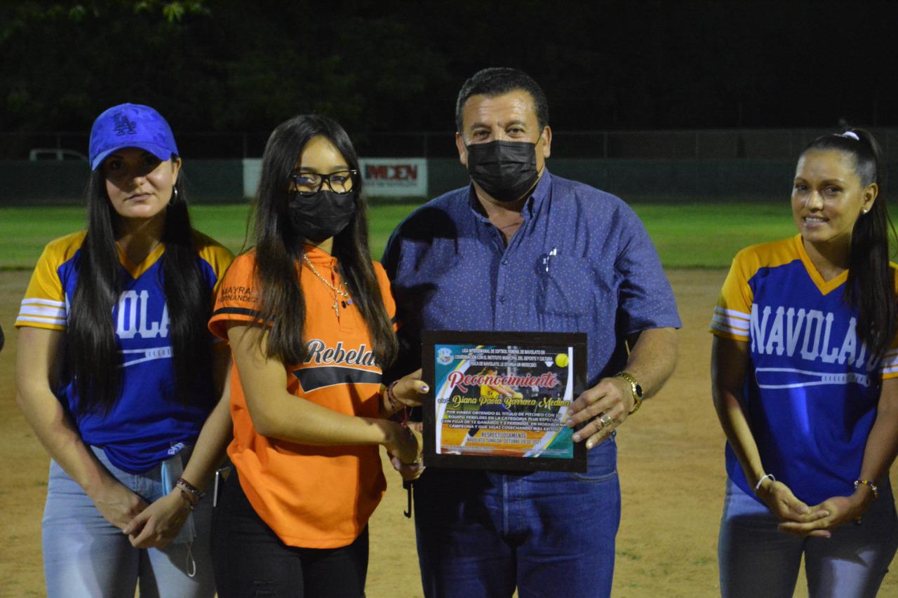 $!Inauguran en Navolato Liga de Softbol Femenil