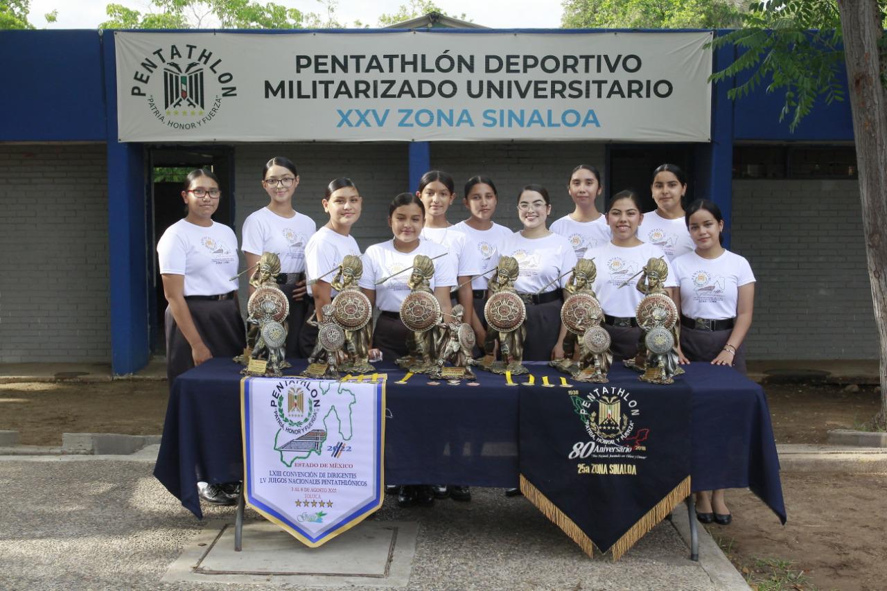 $!Destaca Pentathlón 25 Zona Sinaloa en el Nacional de Toluca