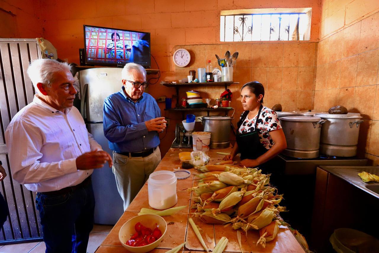 $!Promete Rocha Moya ‘no dejar solos’ al gobierno y ciudadanos de Eldorado