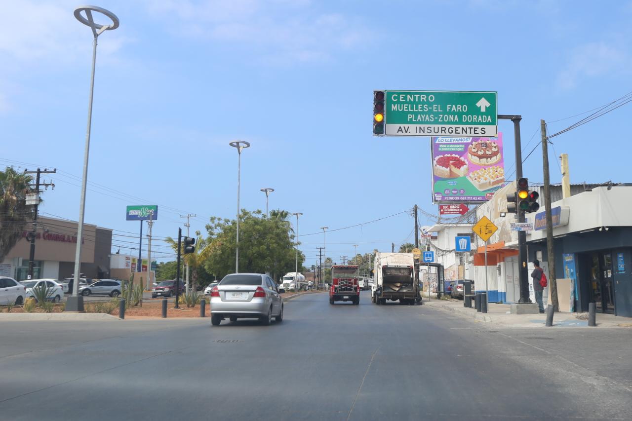 $!Piden que funcionen semáforos en la Gabriel Leyva para prevenir accidentes