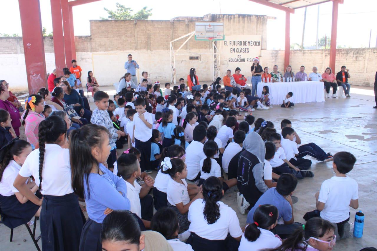 $!Casa de la Cultura en Rosario arranca Jornada Cultural en la primaria Niños Héroes