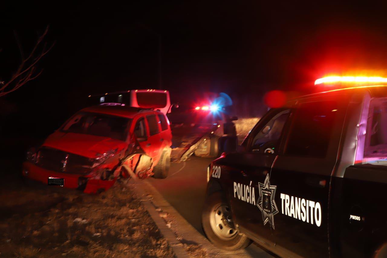 $!Se registran dos accidentes automovilísticos la noche del domingo en Mazatlán