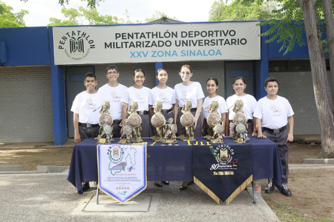 $!Destaca Pentathlón 25 Zona Sinaloa en el Nacional de Toluca