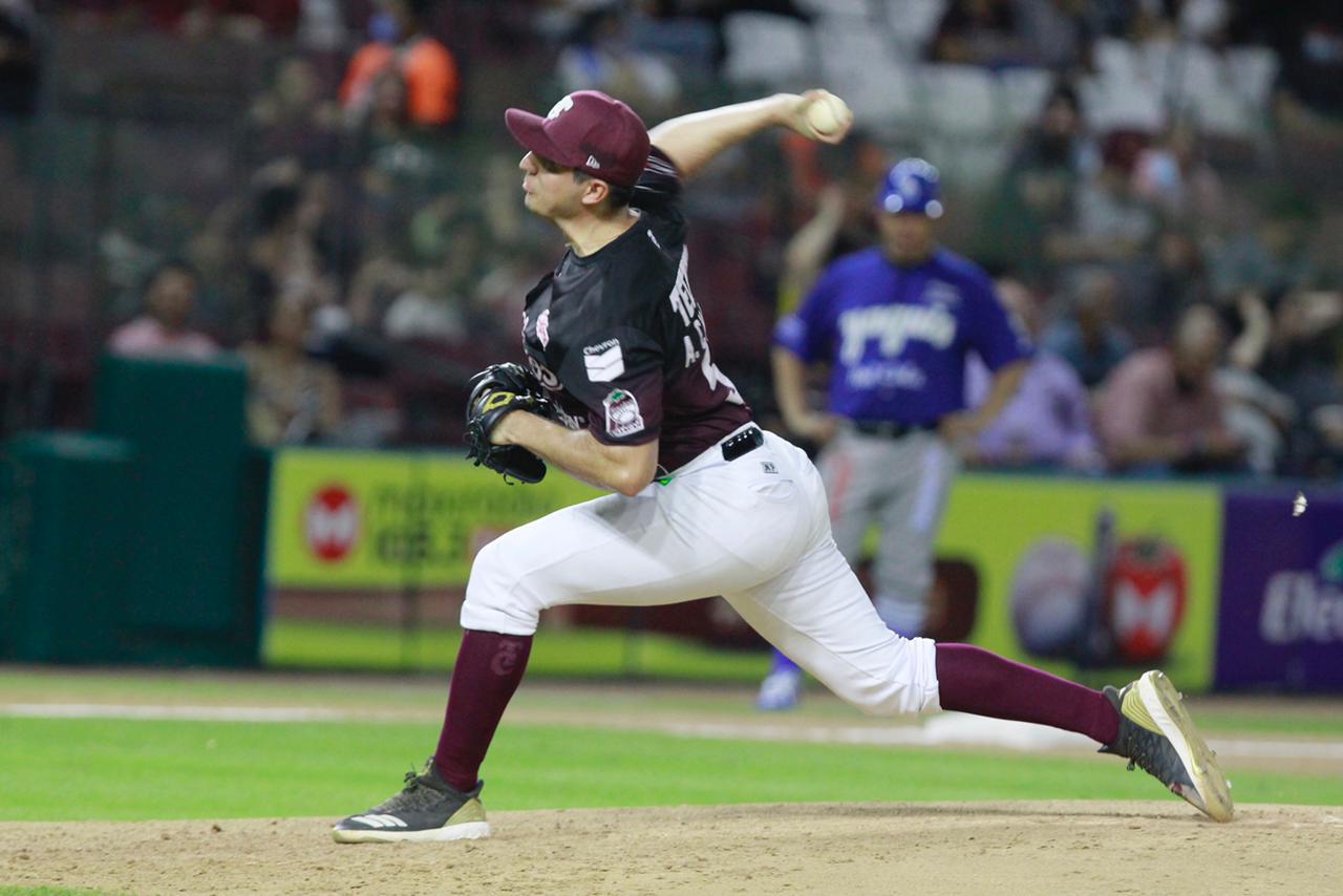 $!Tomateros le quita el invicto a Yaquis y empata la serie en Culiacán