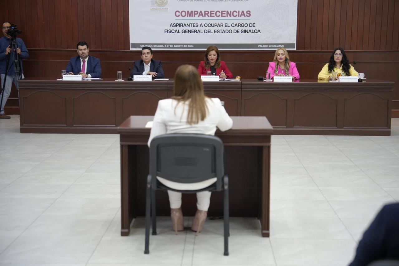 $!Comparecen ante el Congreso aspirantes a Fiscal General de Sinaloa