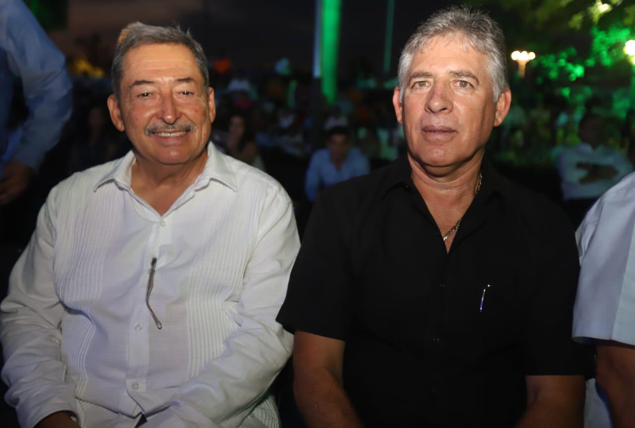 $!José Jiménez y Evaristo Villa Michel.