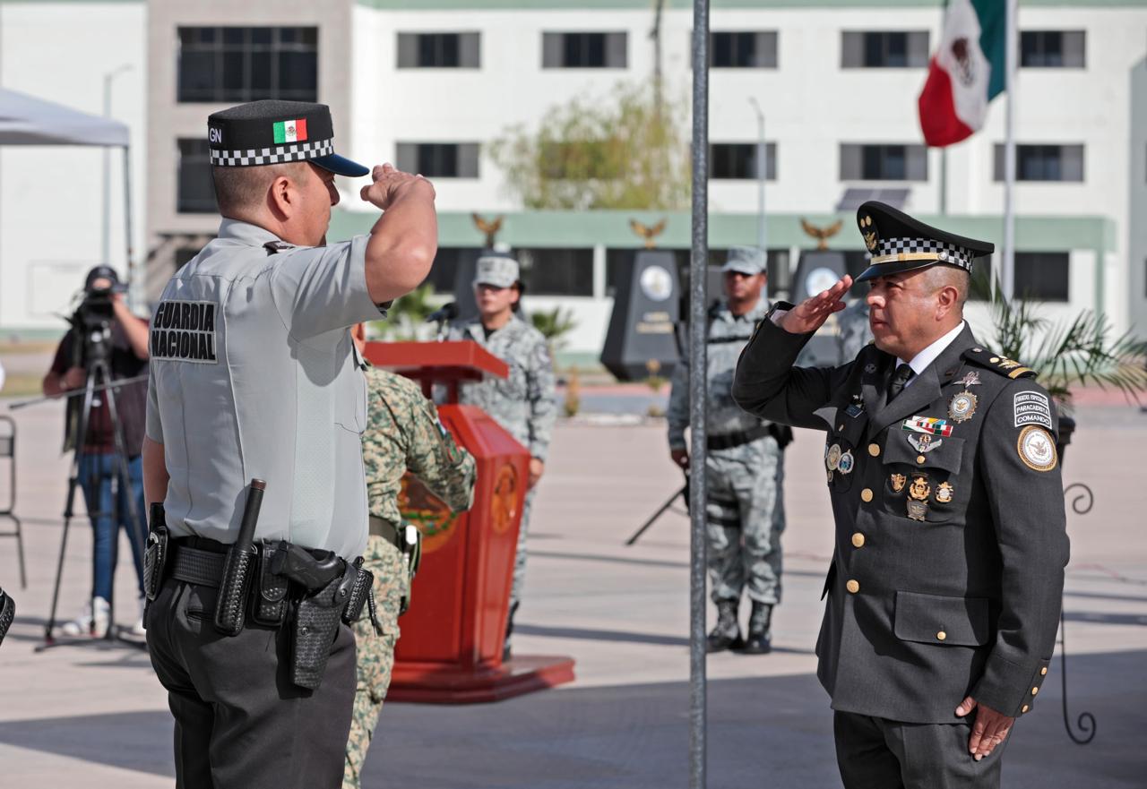 $!Rinde protesta nuevo Coordinador Estatal de la Guardia Nacional en Sinaloa