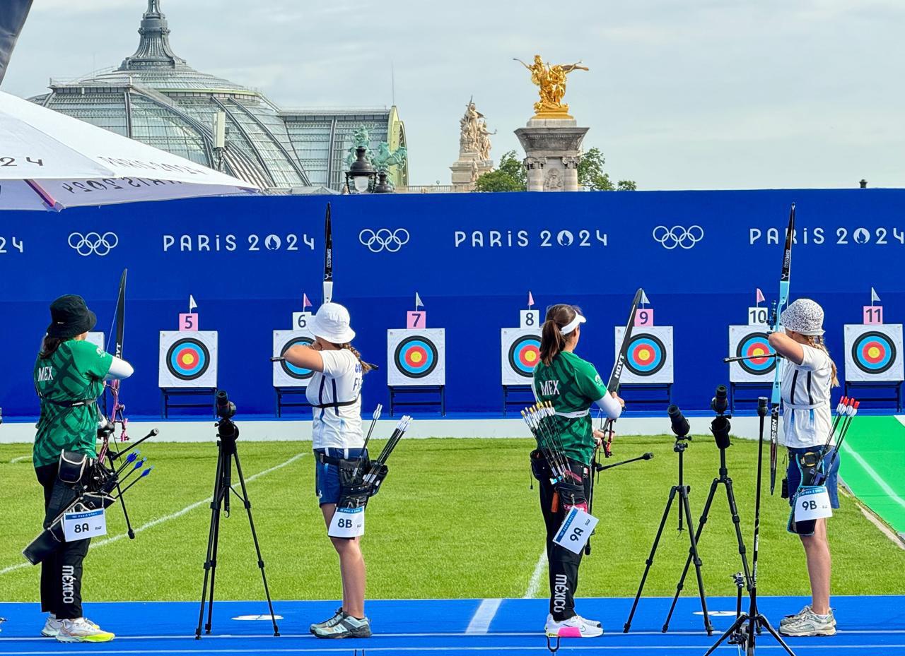 $!Arqueras mexicanas apuntan alto durante su debut en París 2024