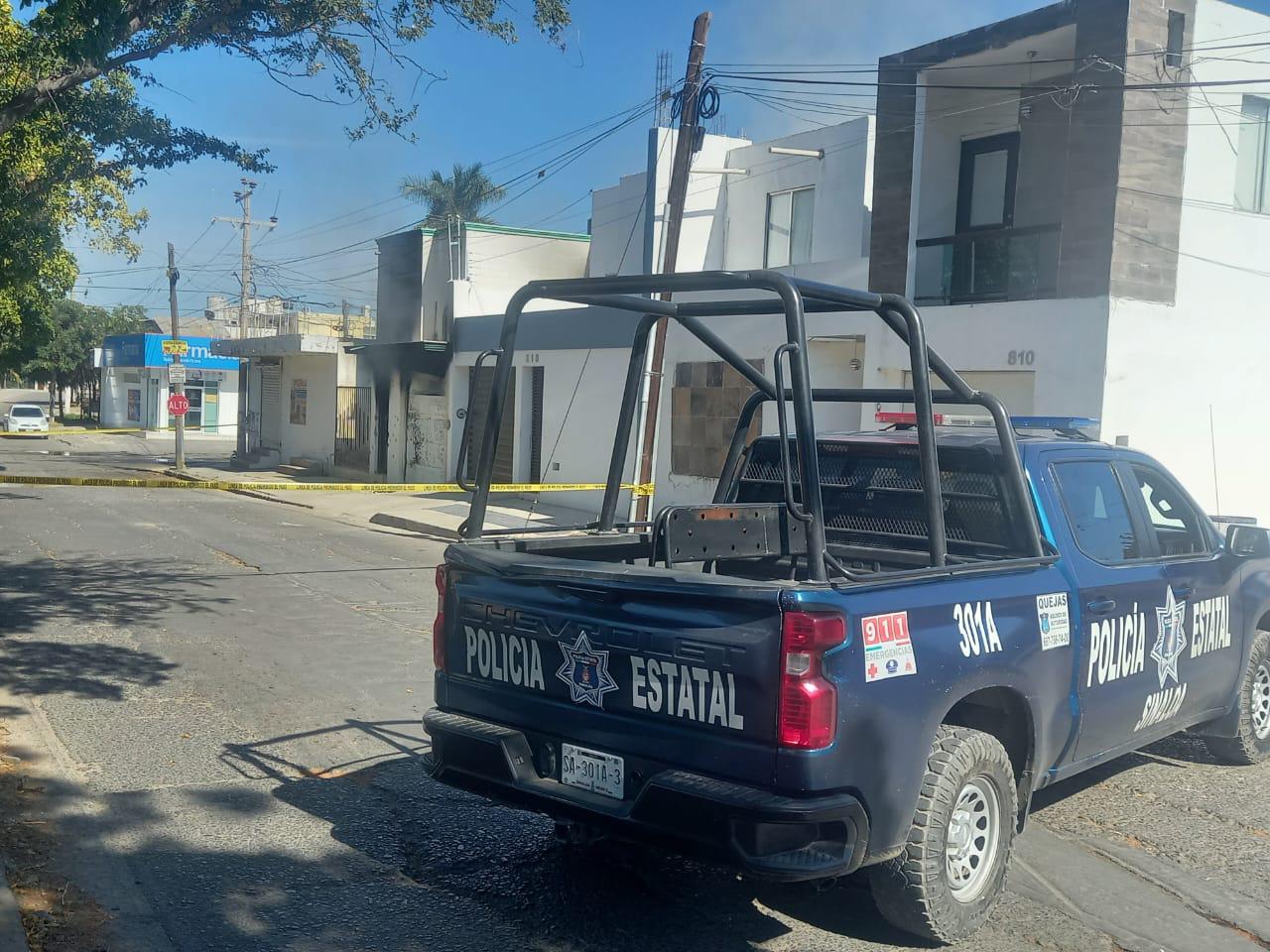 $!Incendian y balean casa en Villa Satélite, en Culiacán