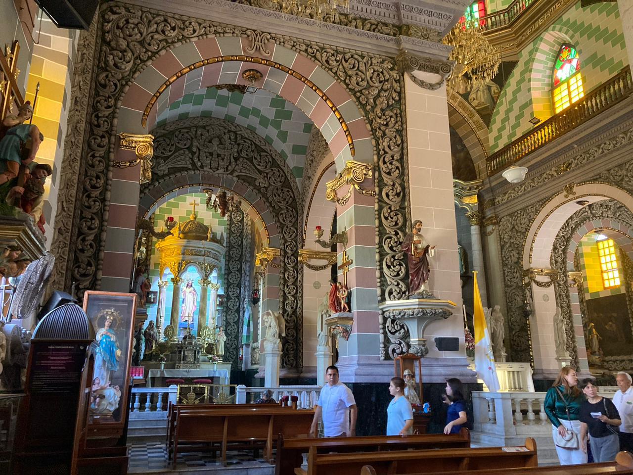 $!Avanzan las obras de embellecimiento en la Catedral de Mazatlán