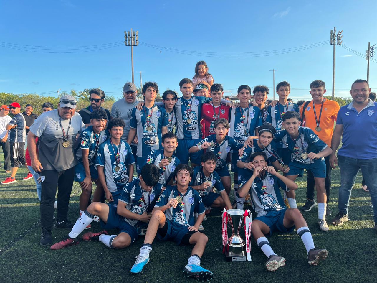 $!Gana Academia Pachuca Mazatlán el Estatal de la Femexfut