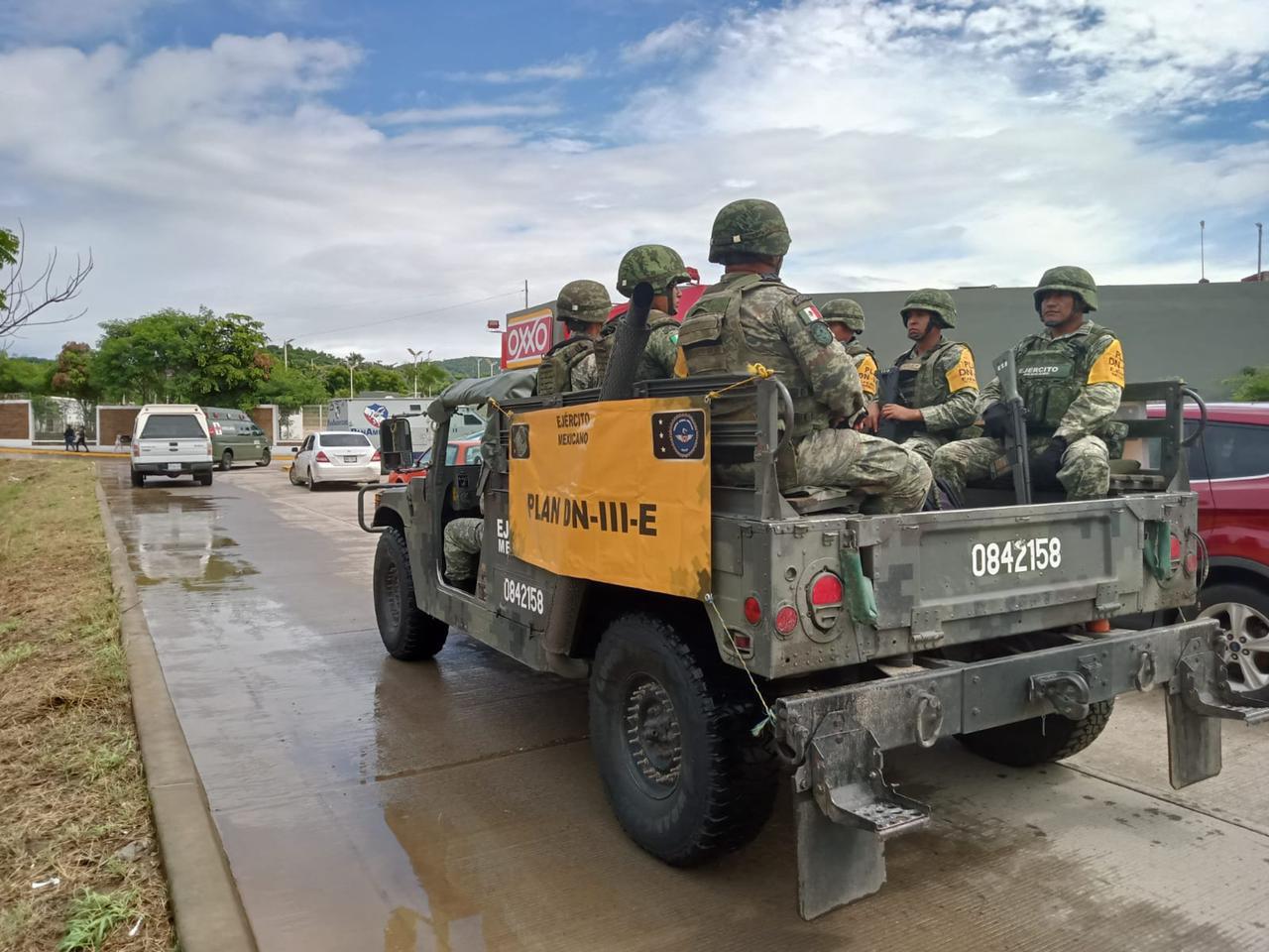 $!Aplica Ejército Mexicano Plan DN-III-E en Sinaloa tras el paso del huracán Orlene