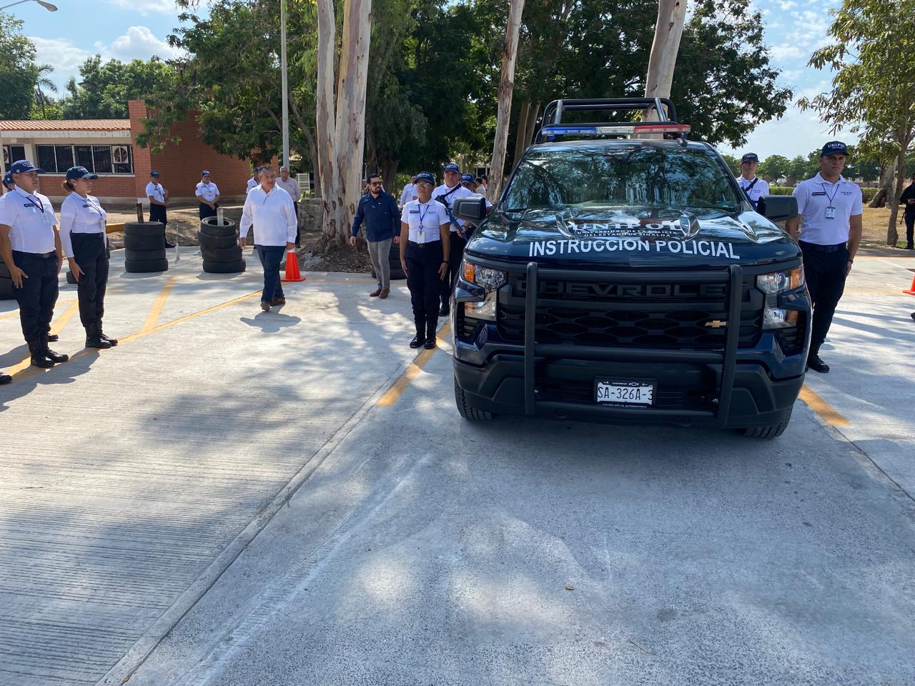 $!Inauguran pista de conducción y adiestramiento en la Universidad de la Policía de Sinaloa