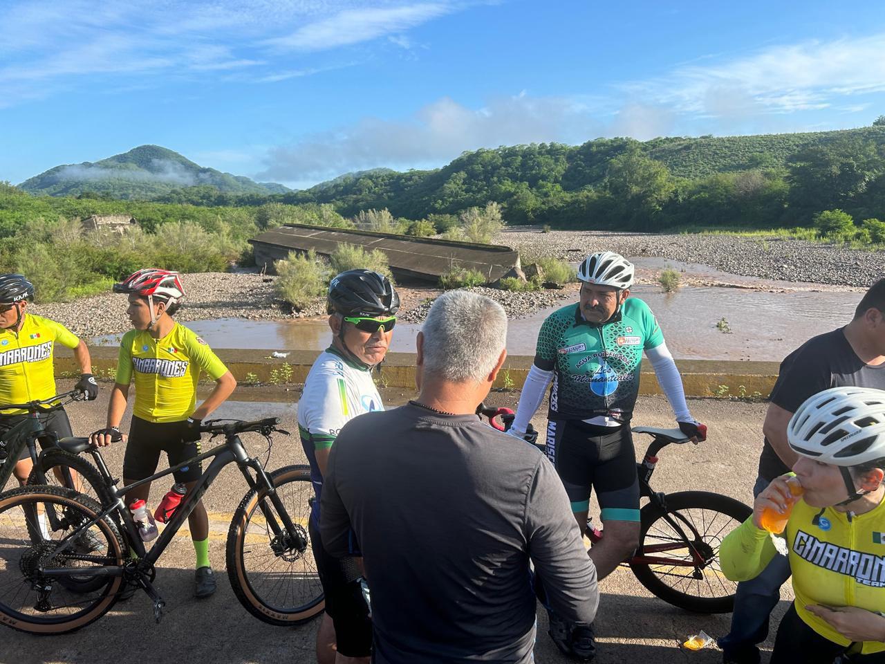 $!Realizan rodada ciclista al Nuevo Santa María para celebrar la fundación de El Rosario