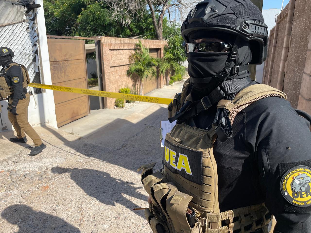 $!Catean inmueble en Culiacán, rescatan a secuestrado y hallan aeronave