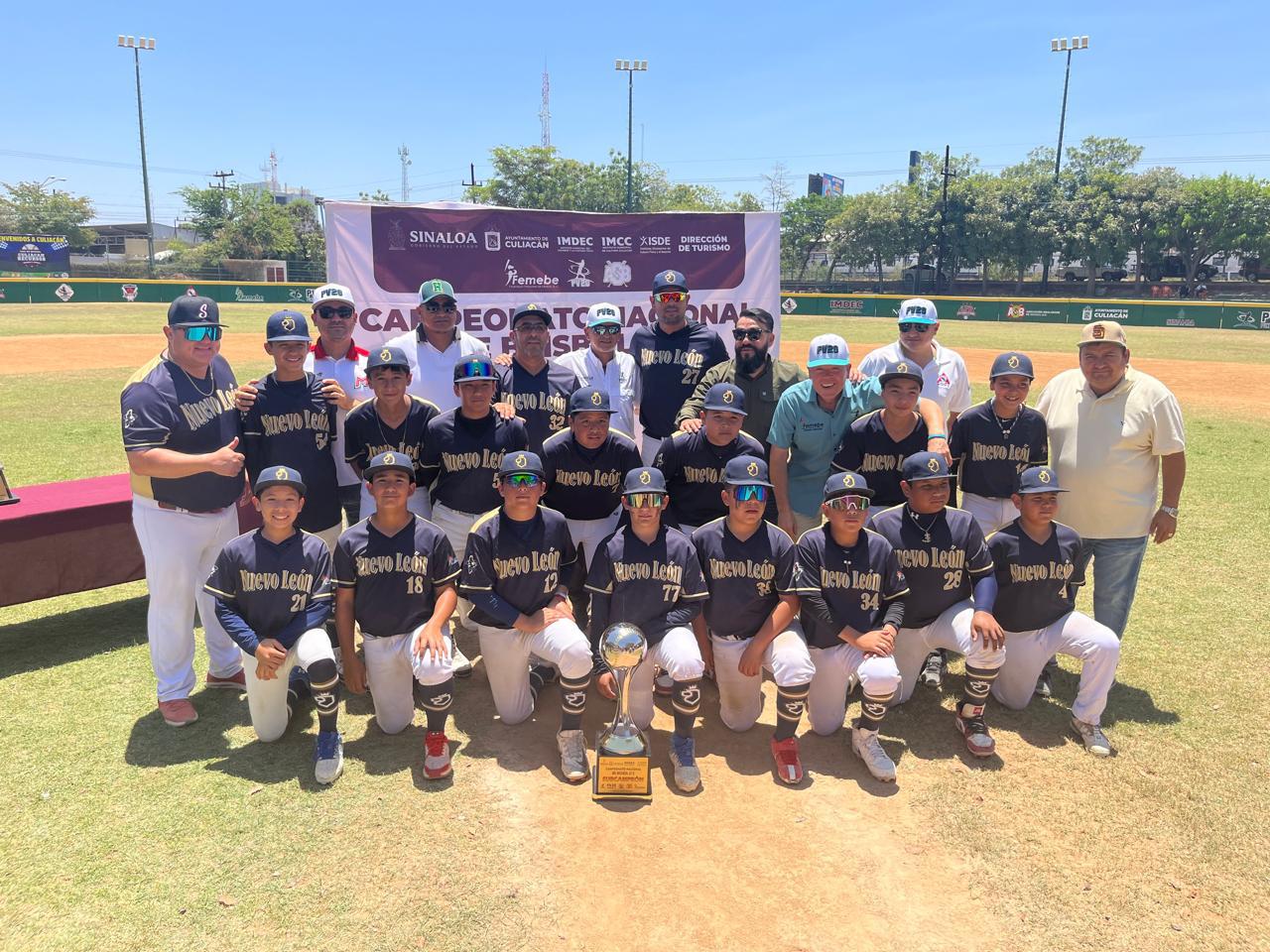 $!Chihuahua, bicampeón del Nacional de Beisbol U12 celebrado en Culiacán