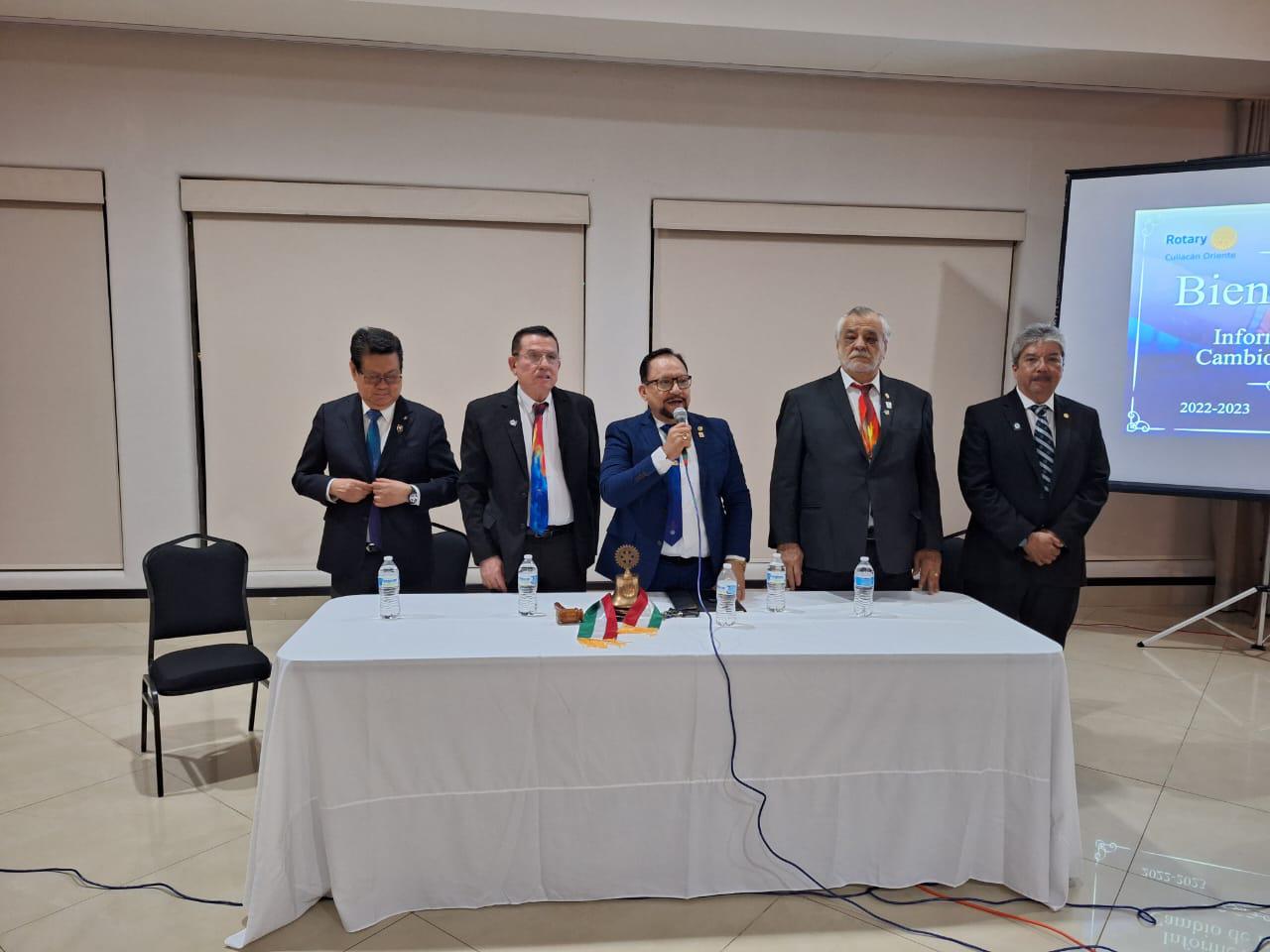 $!Mesa del Presidium estuvo integrada por Jorge G. Monobe Rivera, Baltazar Castro Blanco, Adalberto Lizárraga Osuna, Ramiro Garza y Jorge Téllez Zamorano.