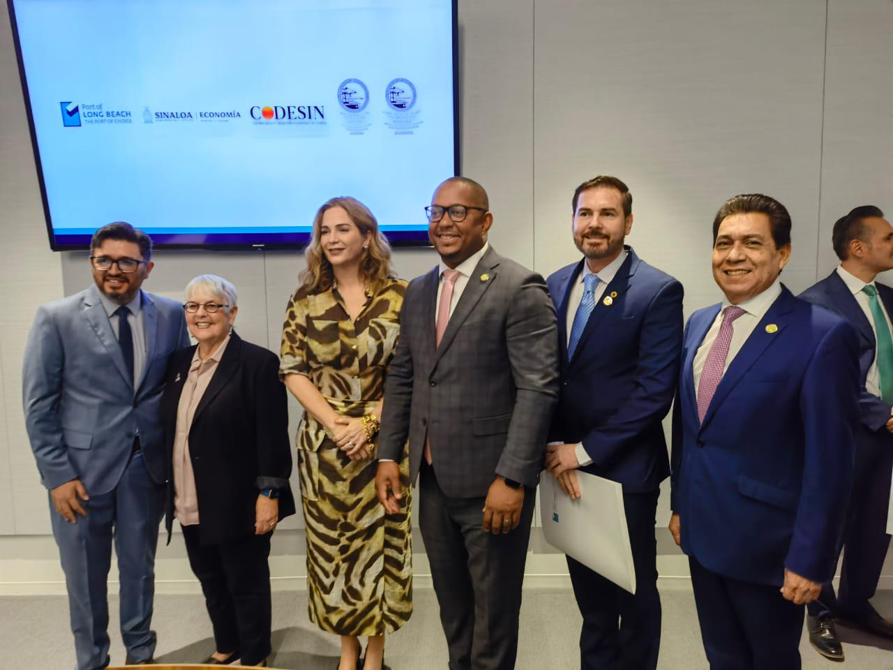 $!Consolida comitiva de Mazatlán la competitividad de Sinaloa con los puertos de California