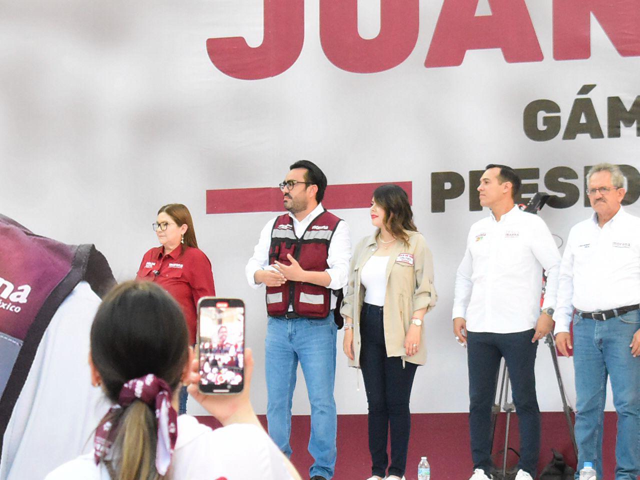 $!Cierra Gámez Mendívil campaña por la alcaldía de Culiacán arropado por Morena