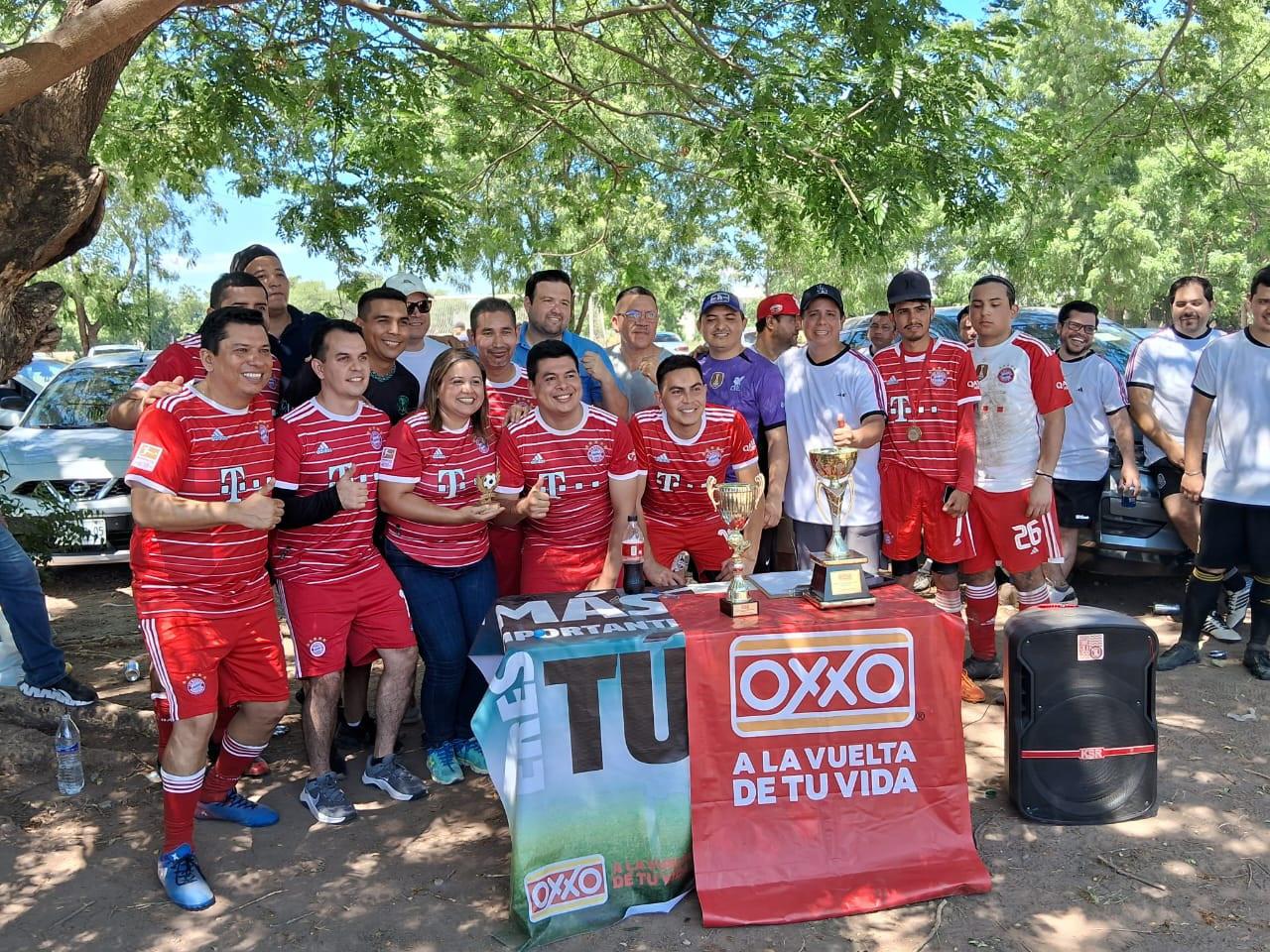 $!Culiacán-Humaya se corona en el Primer Torneo de Futbol Interplazas Oxxo Sinaloa