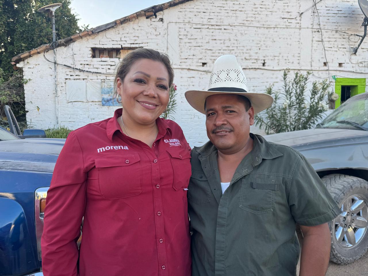 $!Claudia Valdez visita la zona serrana de Rosario