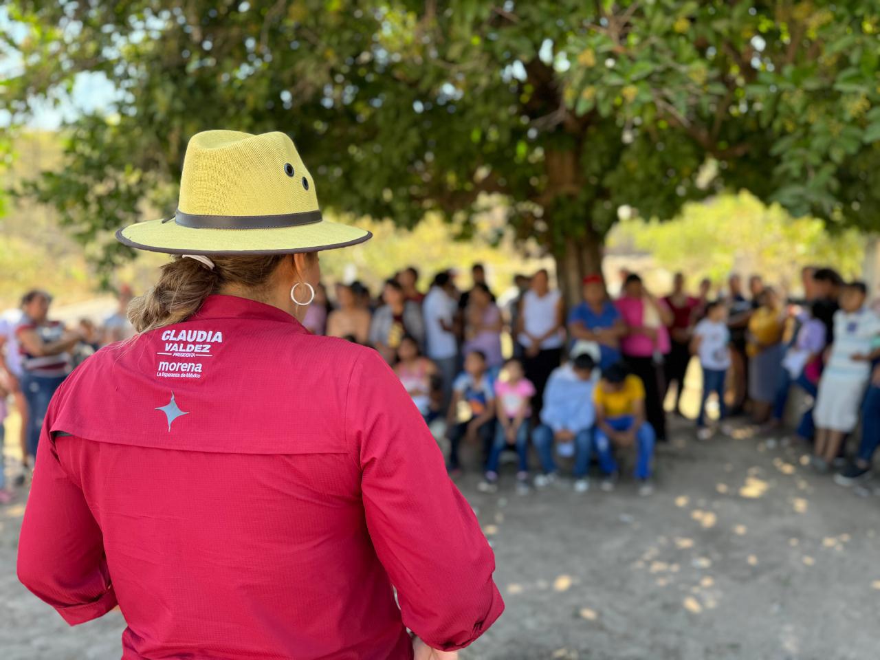 $!Claudia Valdez visita la zona serrana de Rosario