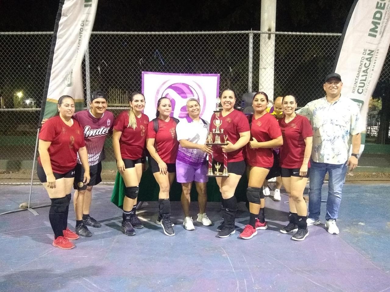 $!Premia Imdec a lo mejor del Torneo Primaveral de Voleibol de la LVNG