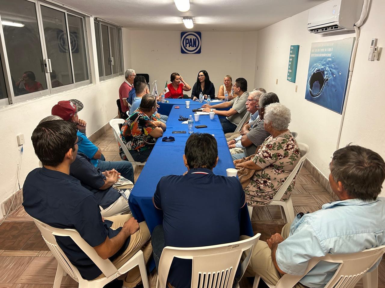 $!Vanessa Sánchez recibe apoyo de panistas en Mazatlán en su búsqueda por la dirigencia