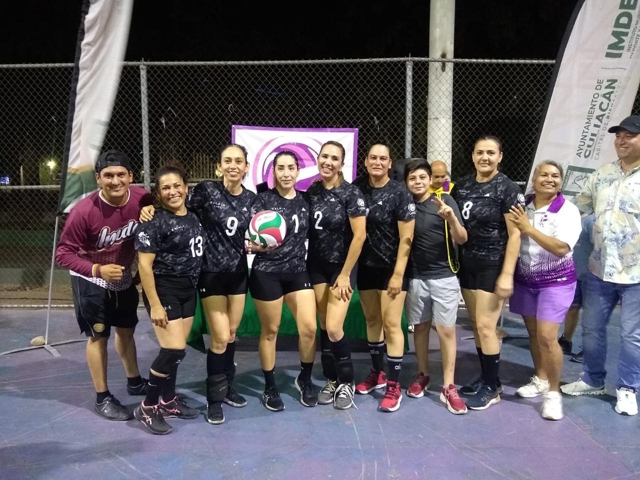 $!Premia Imdec a lo mejor del Torneo Primaveral de Voleibol de la LVNG