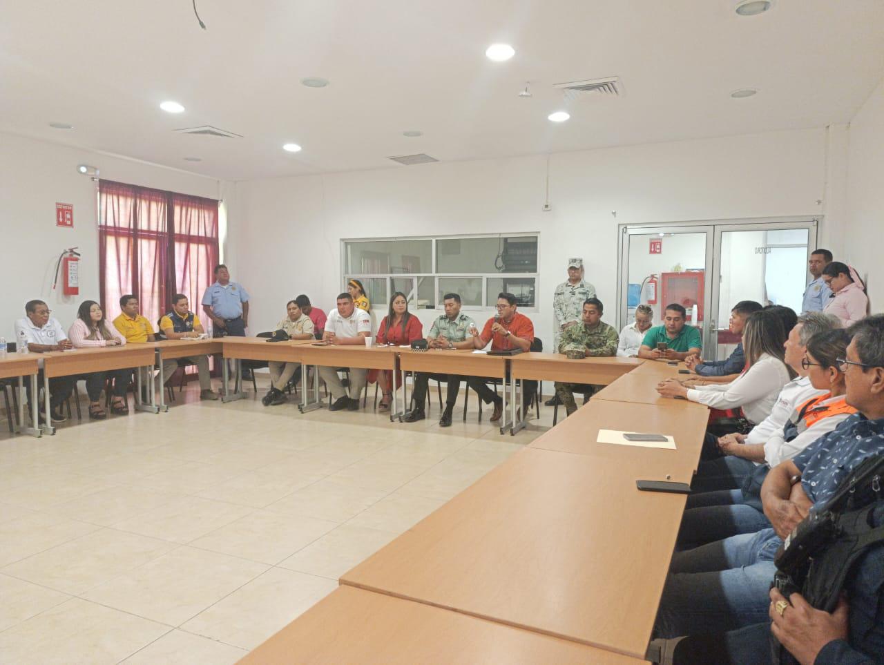 $!Inicia en Escuinapa sesión Consejo de Protección Civil Municipal para temporada de lluvias y huracanes