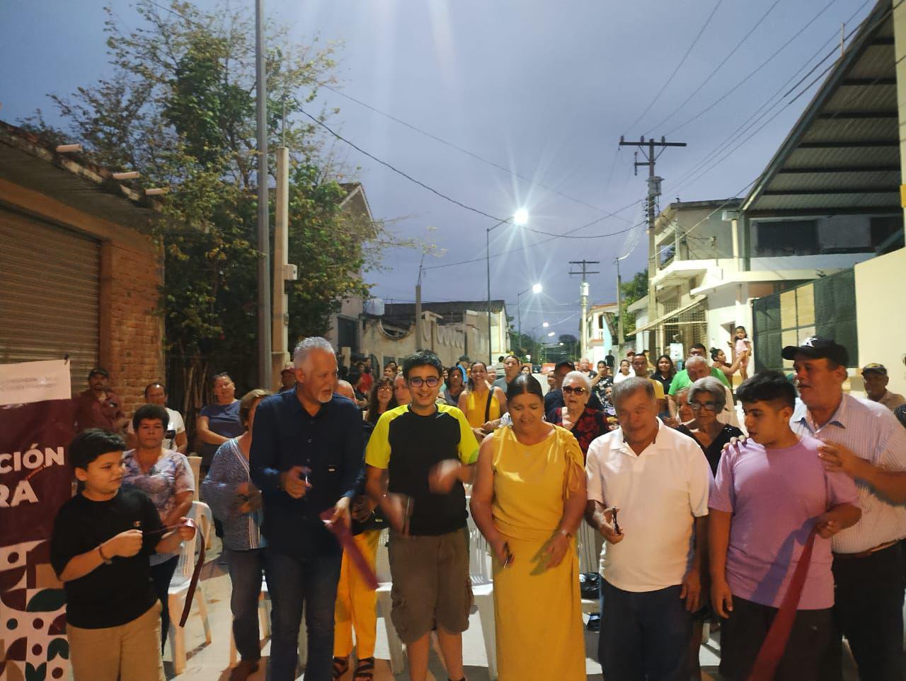 $!Inauguran calle Río Presidio en Agua Caliente de Gárate, en Concordia