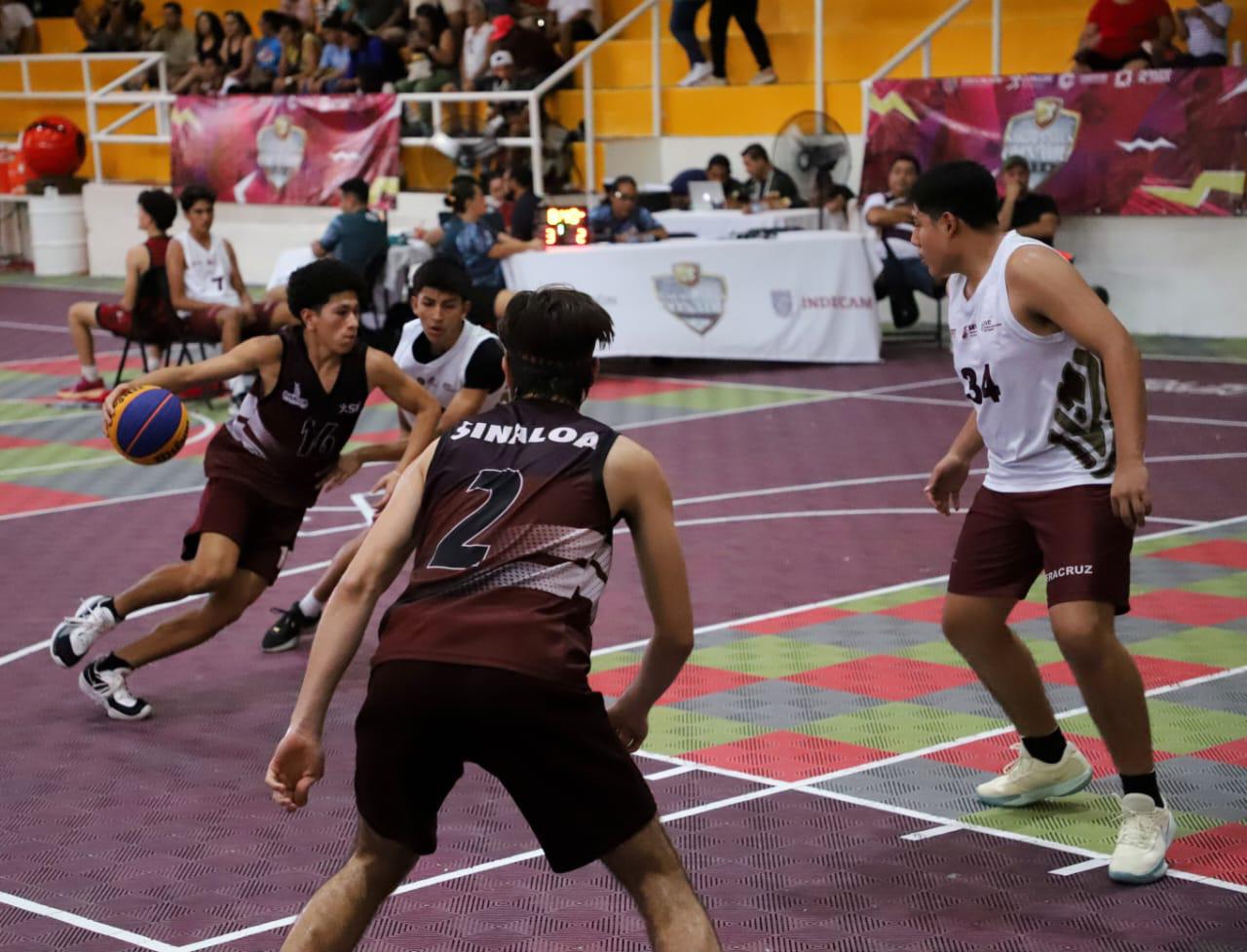 $!Sinaloa se mantiene en la pelea en el Basquetbol 3X3 de los Nacionales 2024