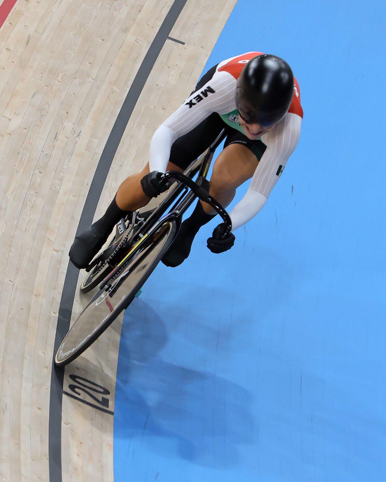 $!Sinaloense Luz Daniela Gaxiola finaliza sexta en el Keirin femenino en París 2024