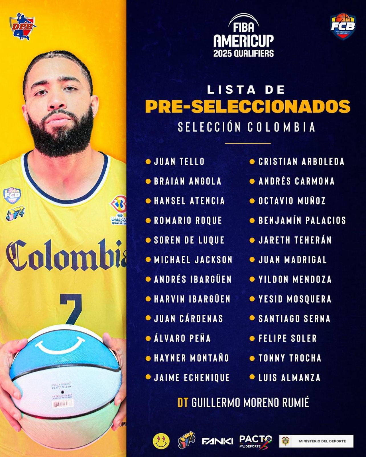 $!Tres jugadores de Caballeros son convocados a preselección de Colombia