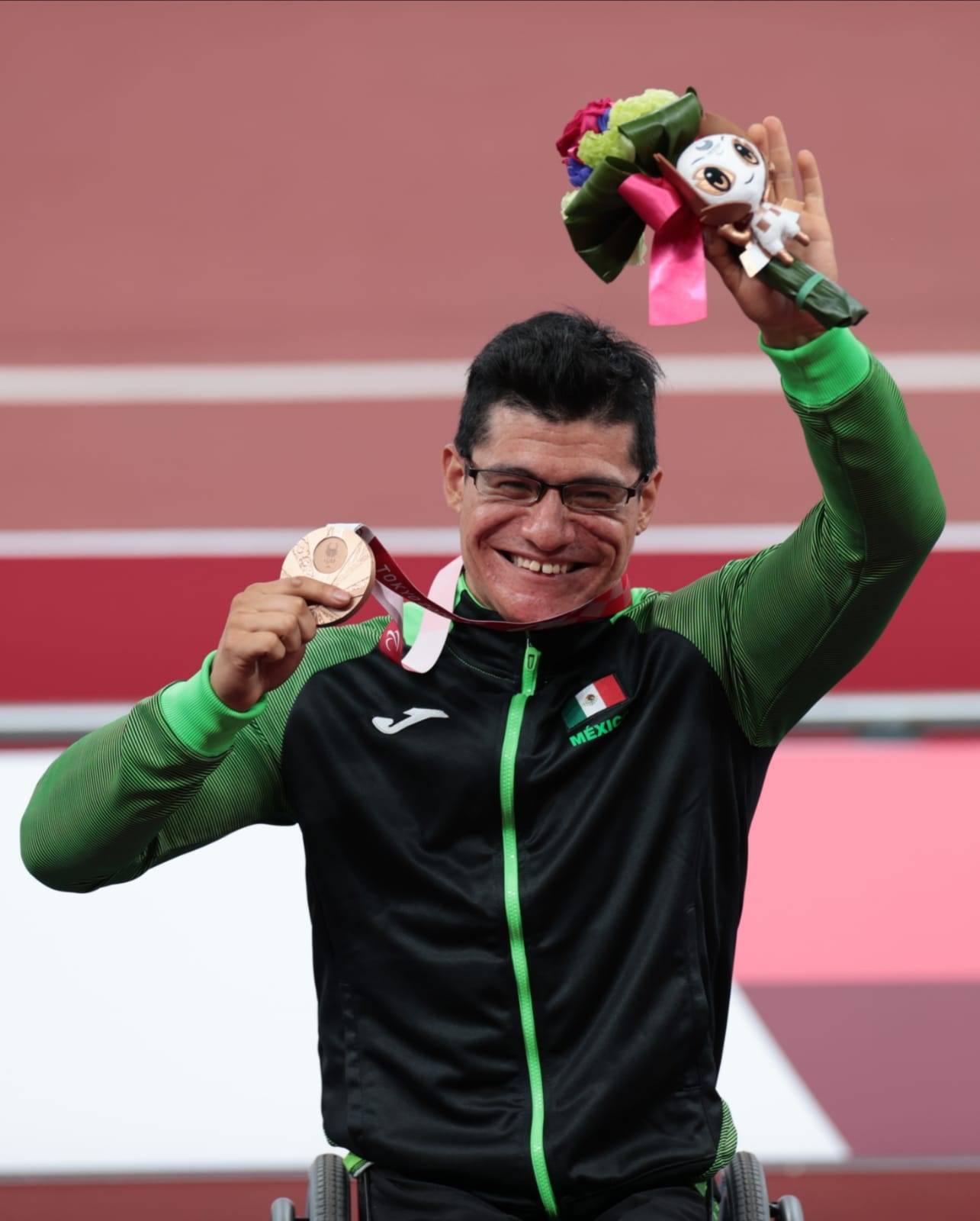 $!Juan Pablo Cervantes gana el bronce en 100 metros durante Tokio 2020 para México