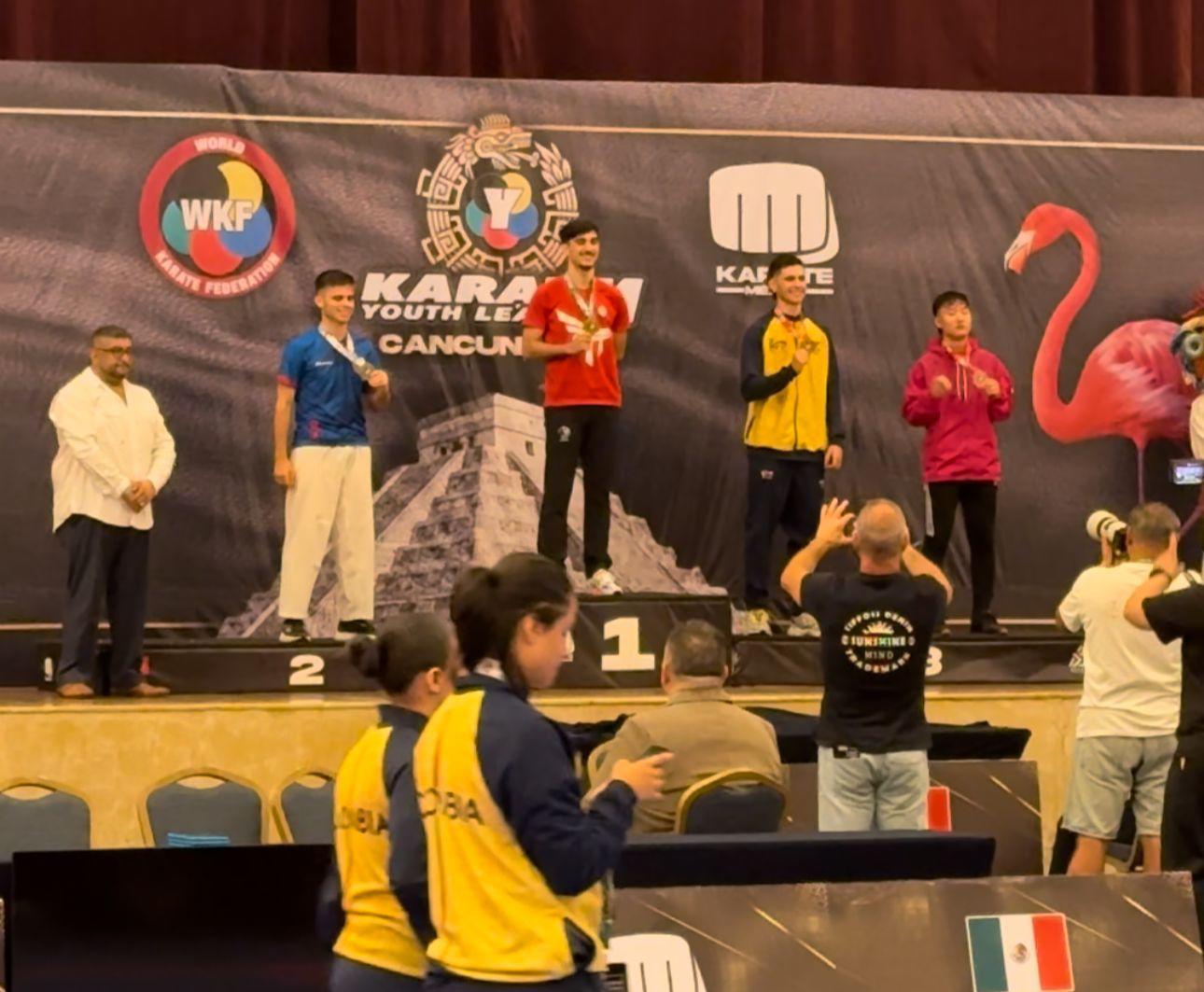 $!Gana Hayato Yoshii bronce en la Youth League y va por su pase a Juegos Panamericanos