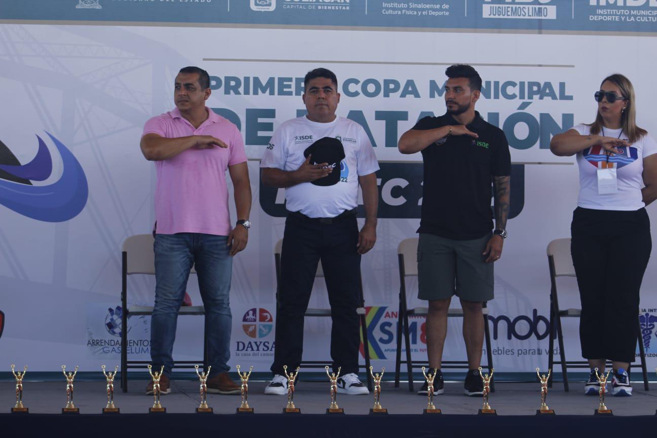 $!Inauguran la Primera Copa Municipal de Natación Imdec 2022