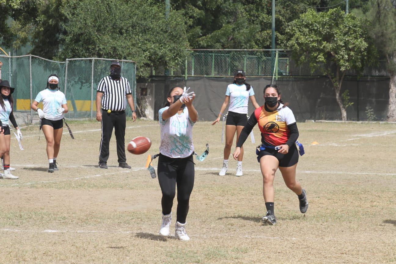 $!Emocionantes partidos se viven en Flag Maz Football 2022