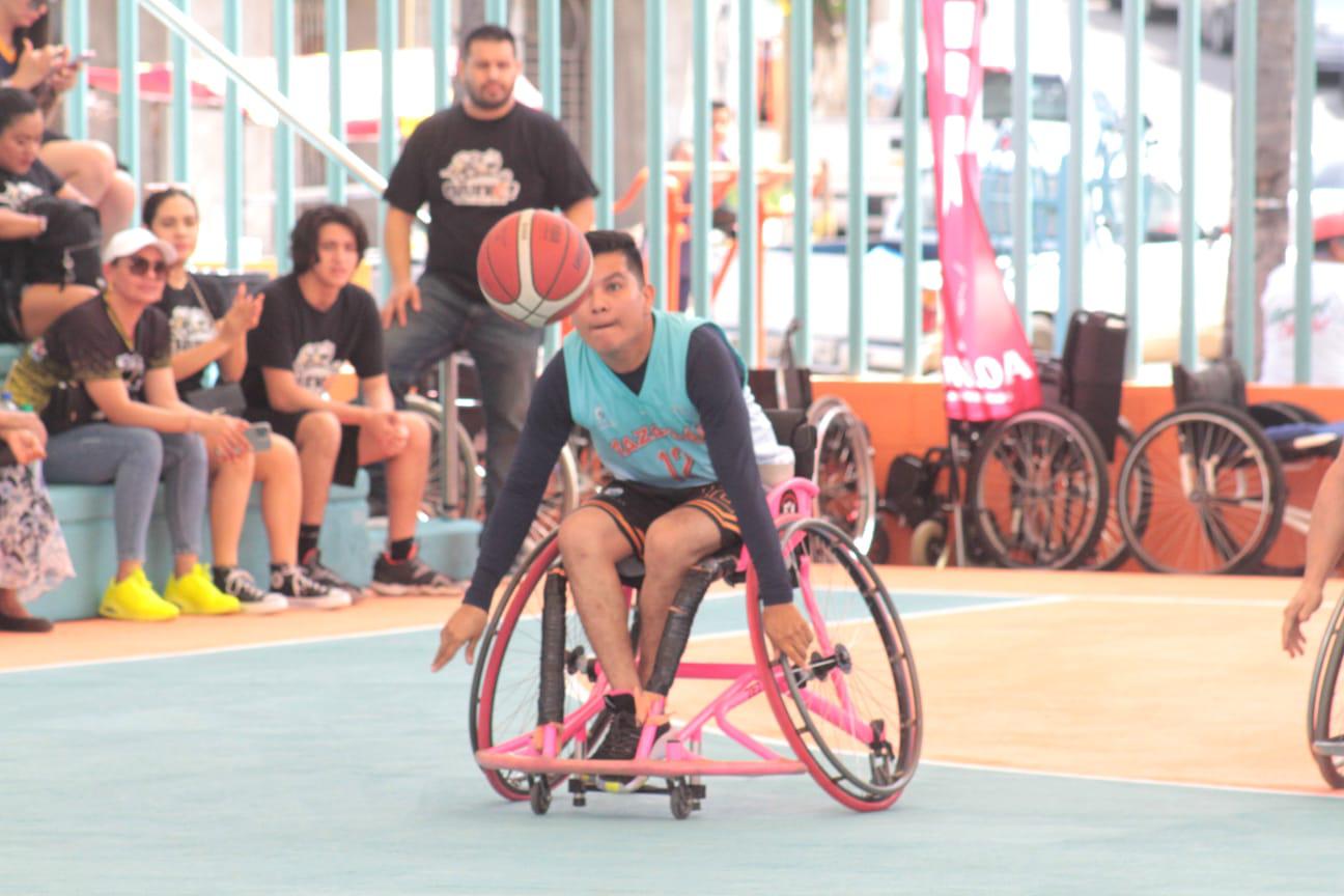 $!Mazatlán defiende la casa en la Liga de Baloncesto de Silla de Ruedas