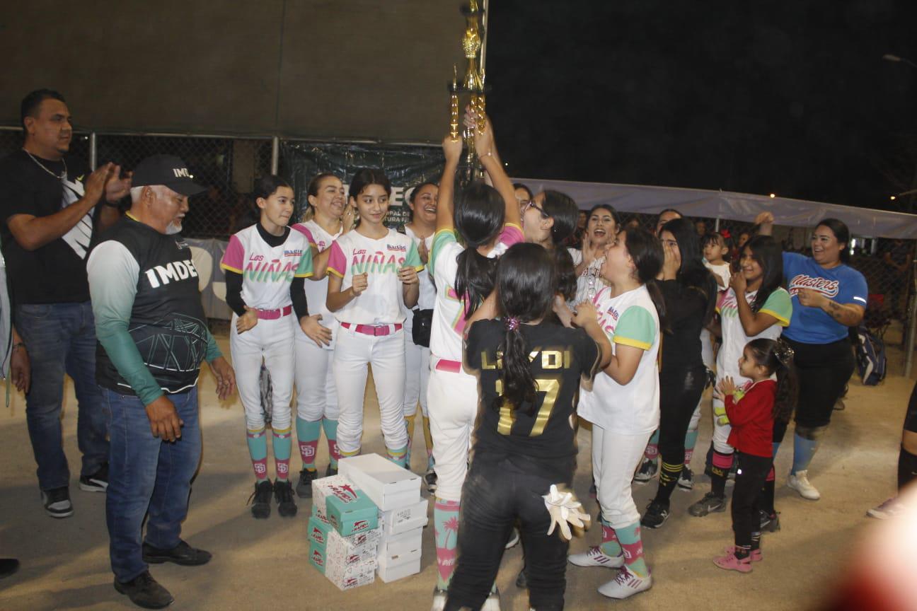 $!Team Niñas logra título del Cuadrangular de Softbol del Imdec