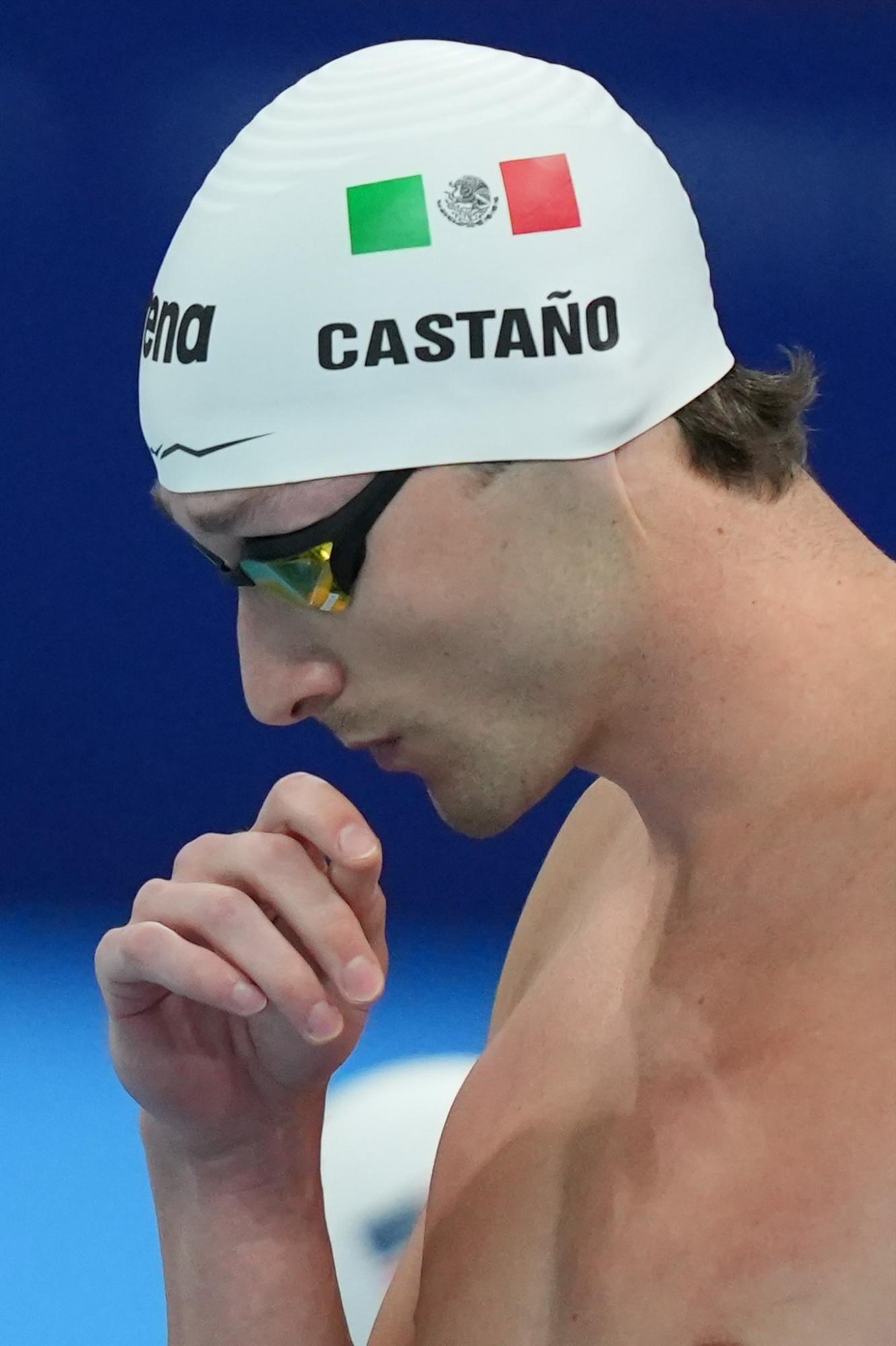 $!Gabriel Castaño se convierte en histórico de la natación olímpica mexicana