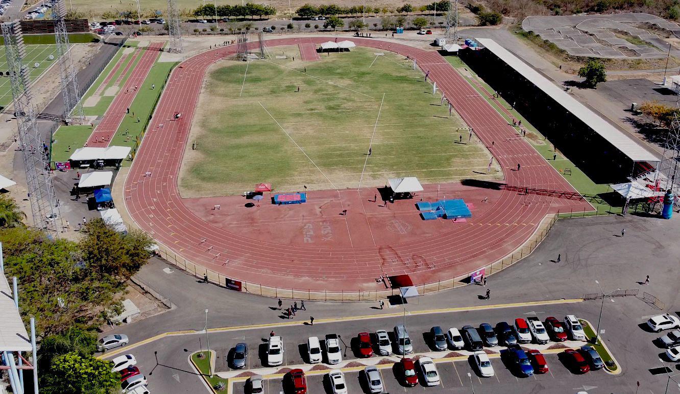 $!Inician trabajos de rehabilitación de pista de atletismo del CAR