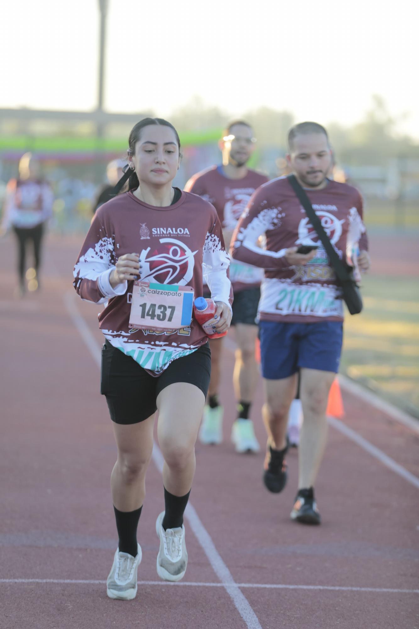 $!Encabeza Rocha Moya arranque del Primer Medio Maratón Isde 2024