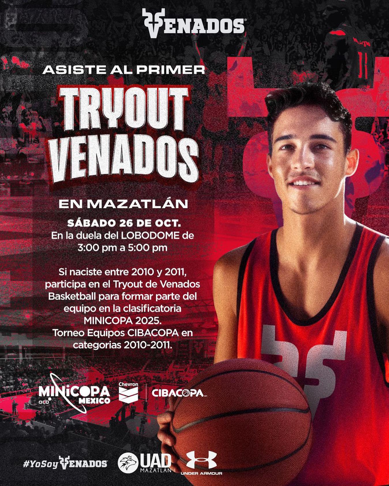 $!Venados Basketball realizará su primer tryout