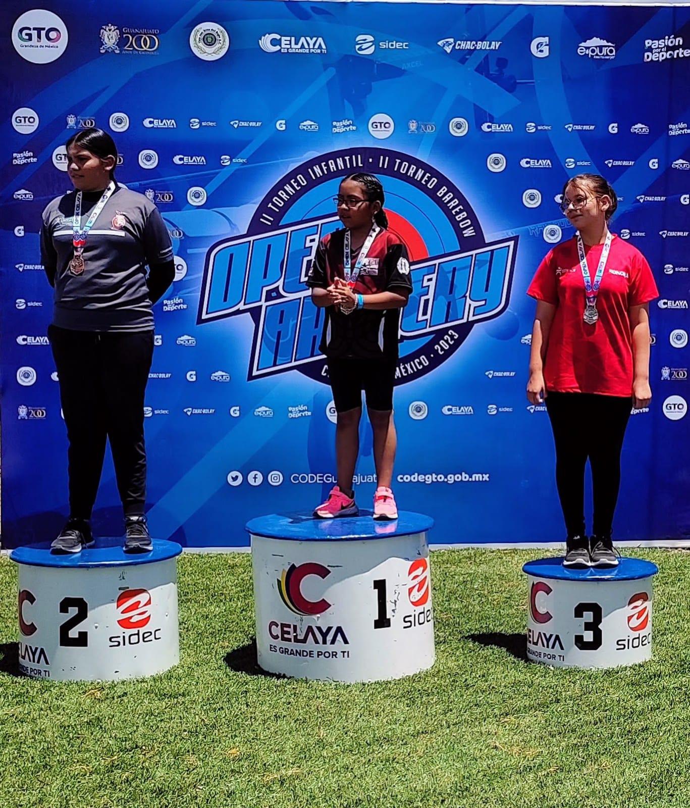 $!Obtienen sinaloenses 39 medallas en Nacional Infantil de Tiro con Arco