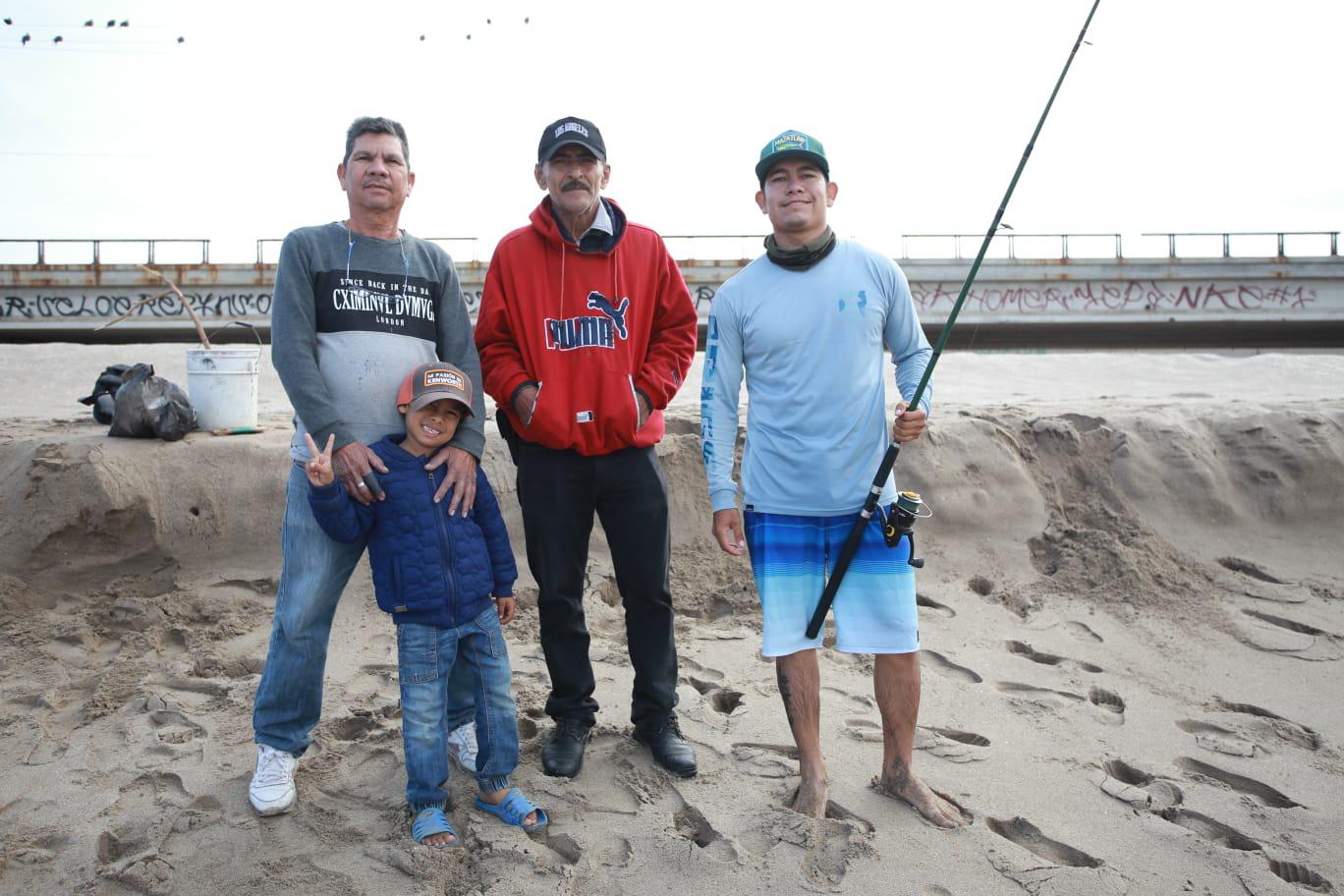 $!Raymundo Vega, Íker Gallardo, Eduardo Osuna y Raymundo Vega Júnior.