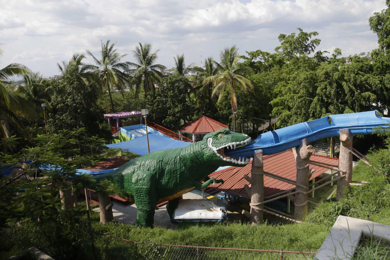 $!Reabren dinotobogán del Parque Culiacán 87: ahora podrá rentarse para eventos especiales