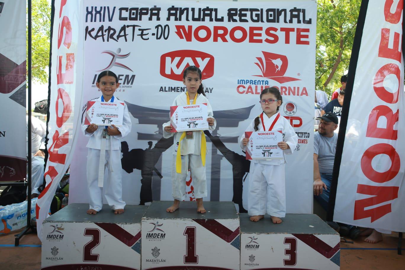 $!Surgen primeros ganadores de Copa Noroeste de Karate